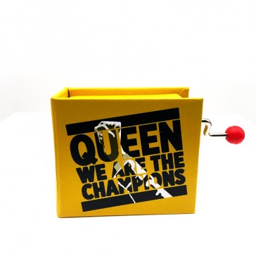 Boîte musicale jouant We are the champions de Queen par Protocol