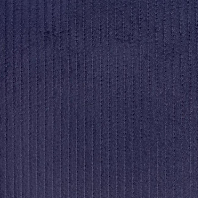 Velours 500 raies à la coupe "bleu" par Domotex