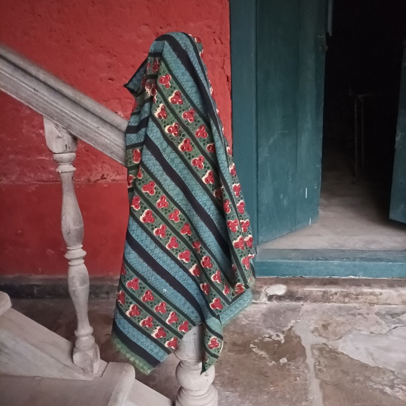 Tissu indien en voile de coton vendu à la coupe par Maison Pouic