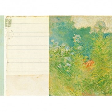 Intérieur du carnet illustré "Impressionnistes" par Gwenaëlle Trolez