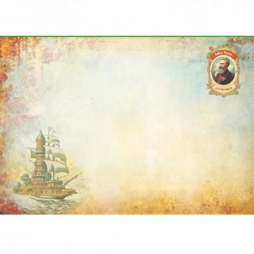 Intérieur du carnet de voyage "Jules Verne" par Gwenaëlle Trolez