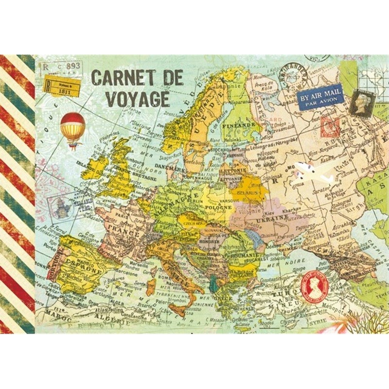 Carnet de voyage "Europe" par Gwenaëlle Trolez