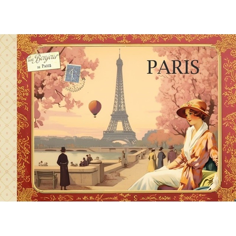 Carnet de voyage "Paris" par Gwenaëlle Trolez