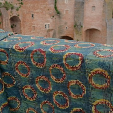 Tissu indien BL-276 en voile de coton à la coupe par Maison Pouic