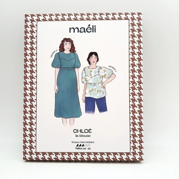 patron de couture modèle Chloé la blouse par Maeli