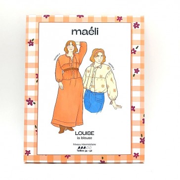 patron de couture blouse Louise par Maeli