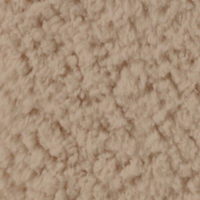 Tissu chaud et doux façon fausse fourrure "Sherpa ourson" par Domotex