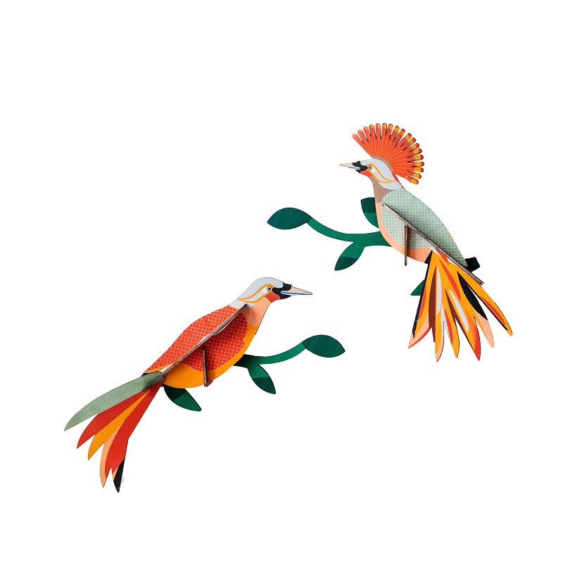 Décoration murale à assembler "Paradise Bird OBI" par studio ROOF Décoration murale à assembler "Paradise Bird OBI" par studio ROOF