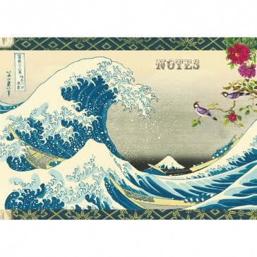Cahier illustré d'estampes japonaises par Gwenaëlle Trolez