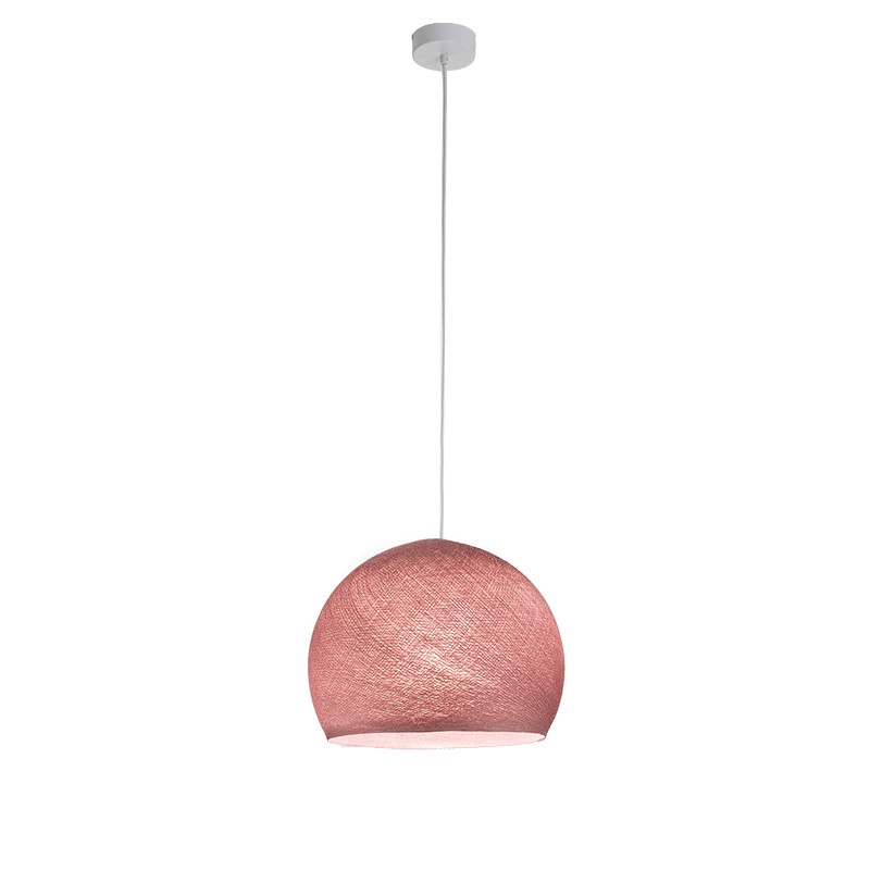 Luminaire coupole moyen "vieux rose" par La Case de Cousin Paul Luminaire coupole moyen "vieux rose" par La Case de Cousin Paul