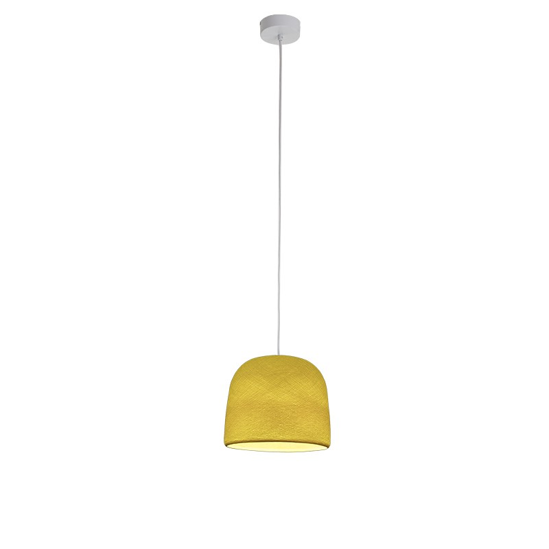 Luminaire "Cloche jaune" par La Case de Cousin Paul Luminaire "Cloche jaune" par La Case de Cousin Paul