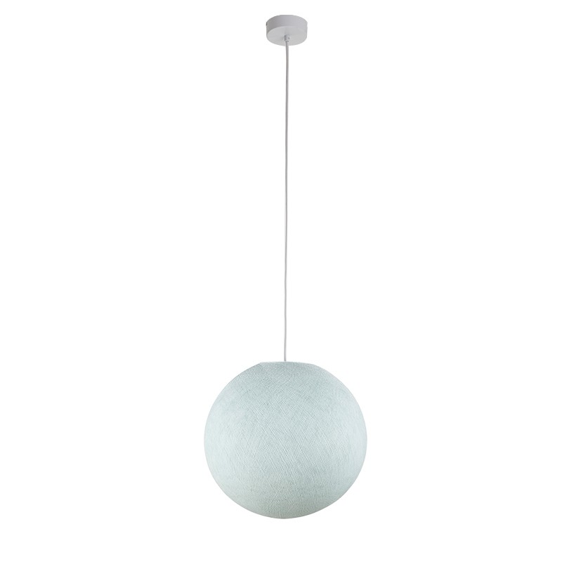 Luminaire "Globe moyen azur" par La Case de Cousin Paul Luminaire "Globe moyen azur" par La Case de Cousin Paul