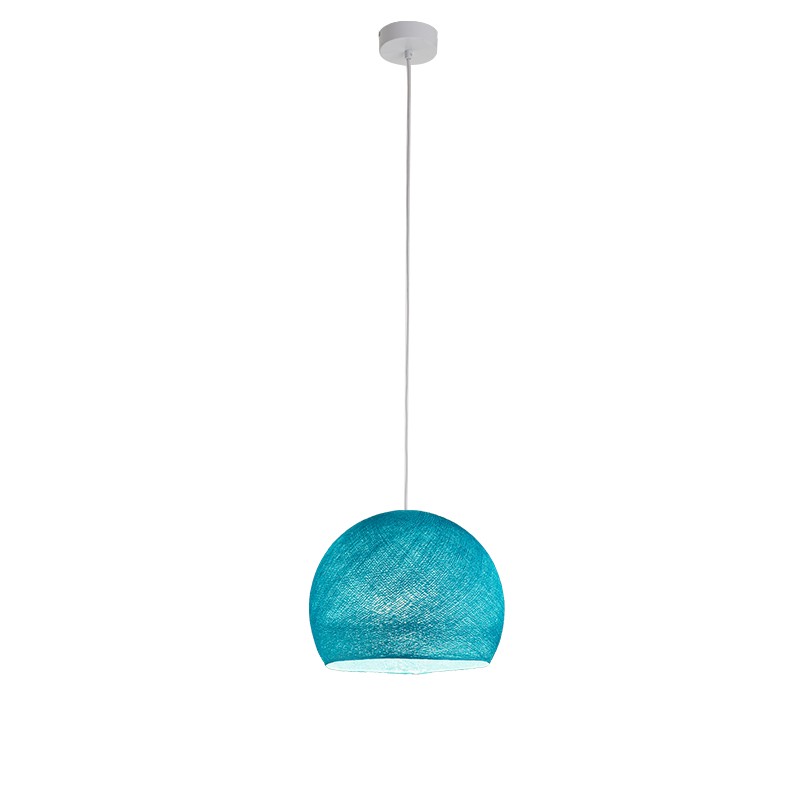 Luminaire "Coupole petit modèle turquoise" par La Case de Cousin Paul Luminaire "Coupole petit modèle turquoise" par La Case de Cousin Paul