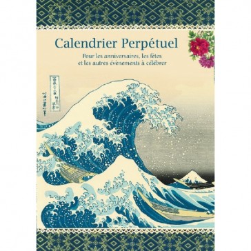 Calendrier perpétuel "Estampes japonaises" par Gwenaëlle Trolez