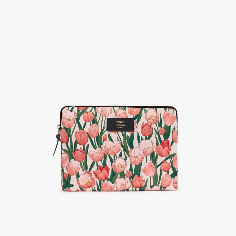 Housse pour iPad "Amsterdam tulipes" par Wouf