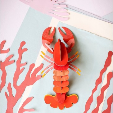 Décoration à assembler "Lobster" par studio ROOF