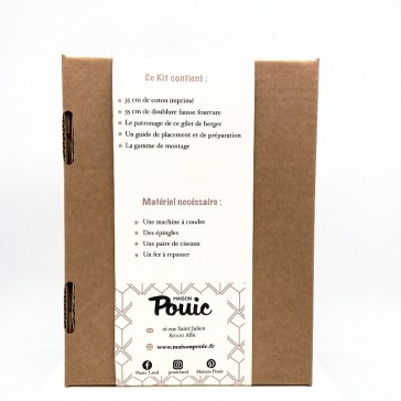 Kit de couture Maison Pouic pour fabriquer un gilet de berger