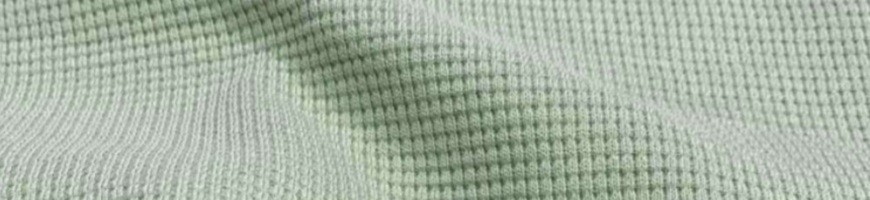 Tissu nid d'abeille vendu à la coupe certifié oeko tex et reach