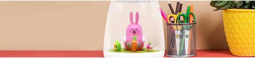 Lampes et veilleuses pour chambres et bureaux d'enfants