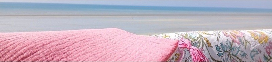 Plaids et couvertures pour enfant en indienne par Maison Pouic
